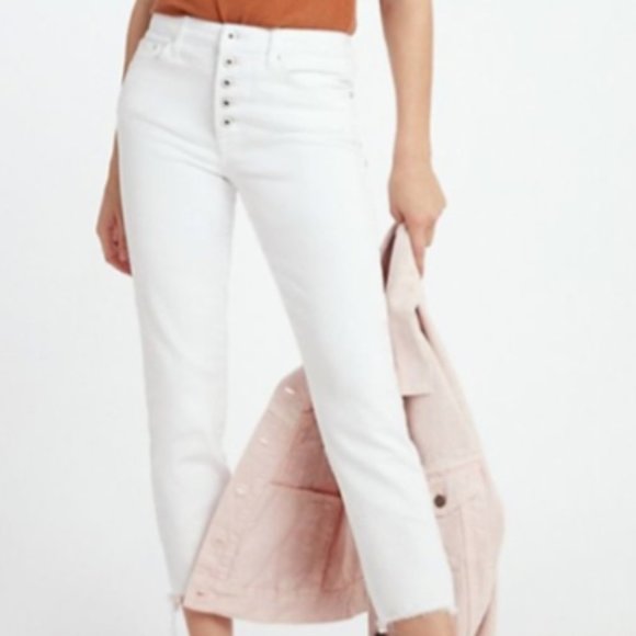 Ella Moss Denim - ELLA MOSS ULTRA HIGH-RISE STRAIGHT JEANS Size 25